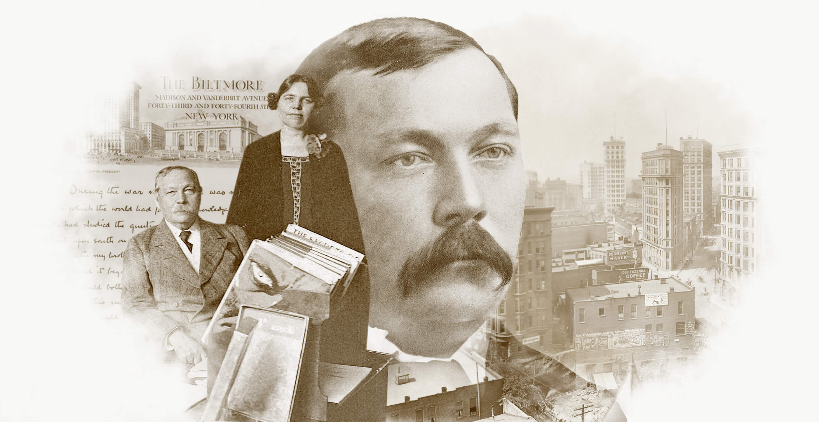 Arthur Conan Doyle The Spiritualist Montage